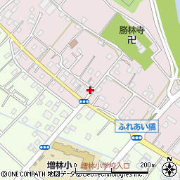埼玉県越谷市増林2705周辺の地図