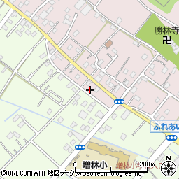 埼玉県越谷市増林2715周辺の地図