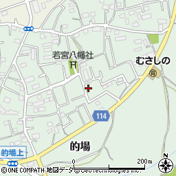 埼玉県川越市的場472周辺の地図