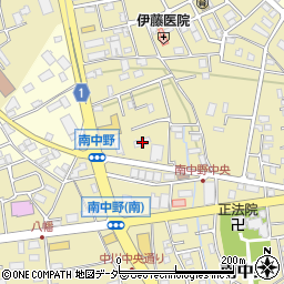 埼玉県さいたま市見沼区南中野243-1周辺の地図