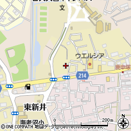 埼玉県さいたま市見沼区南中野744-3周辺の地図