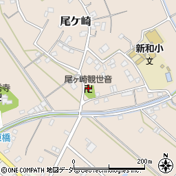 尾ヶ崎観世音周辺の地図