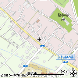 埼玉県越谷市増林2708周辺の地図