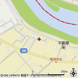 茨城県取手市高須36周辺の地図