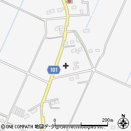 千葉県香取市篠原ロ1538周辺の地図