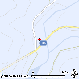 岐阜県郡上市白鳥町阿多岐1090周辺の地図