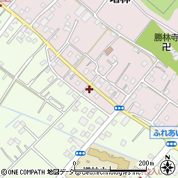 埼玉県越谷市増林2714周辺の地図