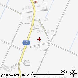 千葉県香取市篠原ロ1539周辺の地図