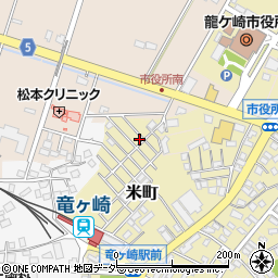 茨城県龍ケ崎市3876周辺の地図