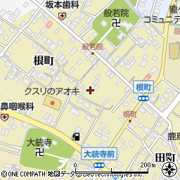 茨城県龍ケ崎市3423周辺の地図