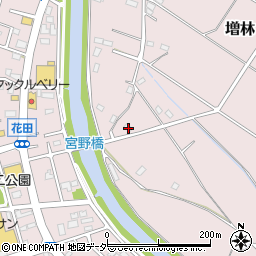 埼玉県越谷市増林704周辺の地図