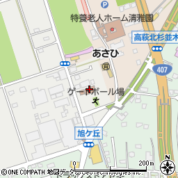 高萩北公民館周辺の地図