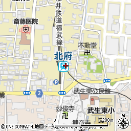 北府駅周辺の地図