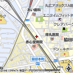 タイムズ川越脇田町第３駐車場周辺の地図