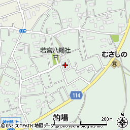 埼玉県川越市的場473周辺の地図