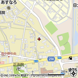 埼玉県さいたま市見沼区南中野488-1周辺の地図