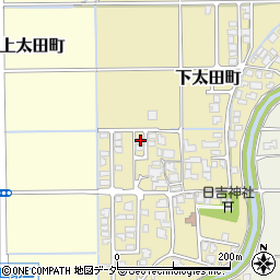 福井県越前市下太田町14周辺の地図