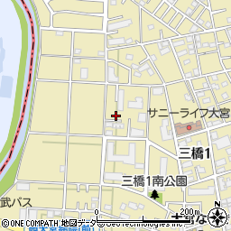 埼玉県さいたま市大宮区三橋1丁目480周辺の地図
