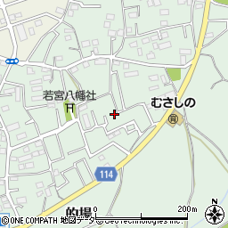 埼玉県川越市的場476-4周辺の地図