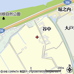 千葉県香取市谷中1991周辺の地図