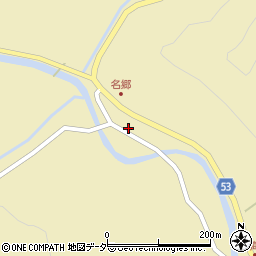 埼玉県飯能市上名栗1184周辺の地図