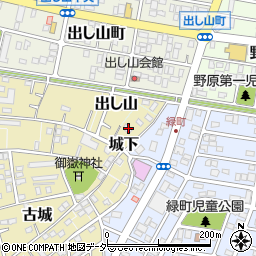 茨城県龍ケ崎市697周辺の地図