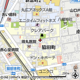 信栄堂眼鏡店クレアモール店周辺の地図