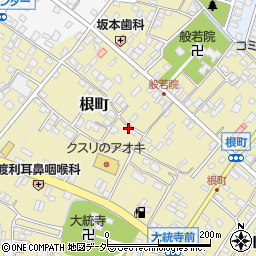 茨城県龍ケ崎市3499周辺の地図