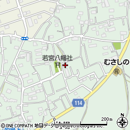 埼玉県川越市的場474周辺の地図