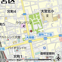 ゲートウェイスタジオ大宮店周辺の地図