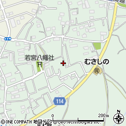 埼玉県川越市的場476-6周辺の地図
