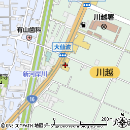 日産プリンス埼玉川越仙波店周辺の地図