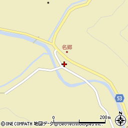 埼玉県飯能市上名栗1189周辺の地図