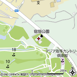 瑞法光寺周辺の地図