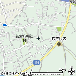 埼玉県川越市的場476-7周辺の地図