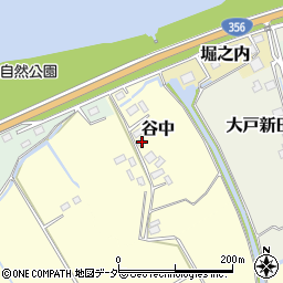 千葉県香取市谷中2077周辺の地図