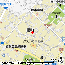 茨城県龍ケ崎市3508周辺の地図
