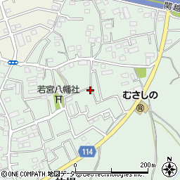 埼玉県川越市的場476-8周辺の地図