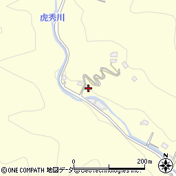 埼玉県飯能市虎秀230周辺の地図