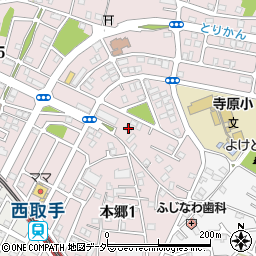 パークサイド西取手Ｂ周辺の地図