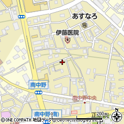 埼玉県さいたま市見沼区南中野250-3周辺の地図