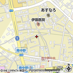 埼玉県さいたま市見沼区南中野250-2周辺の地図