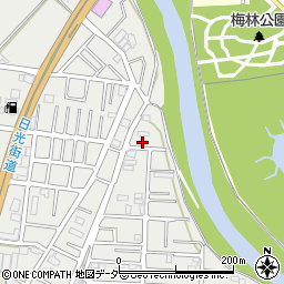 埼玉県越谷市南荻島3705周辺の地図