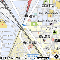 リパーク川越脇田町第３駐車場周辺の地図