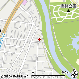 埼玉県越谷市南荻島3555周辺の地図
