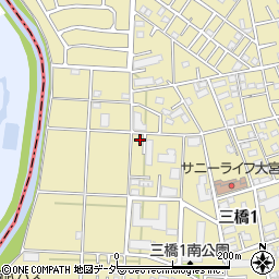 埼玉県さいたま市大宮区三橋1丁目476周辺の地図