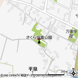 平泉神社周辺の地図