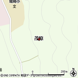 福井県丹生郡越前町茂原周辺の地図