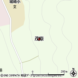 福井県越前町（丹生郡）茂原周辺の地図