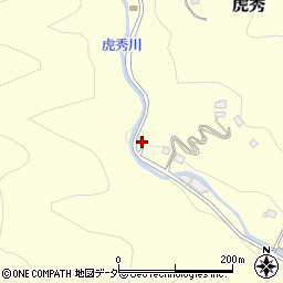 埼玉県飯能市虎秀232周辺の地図